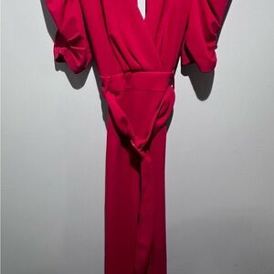 Fashion Nova Elegant Red jumpsuit